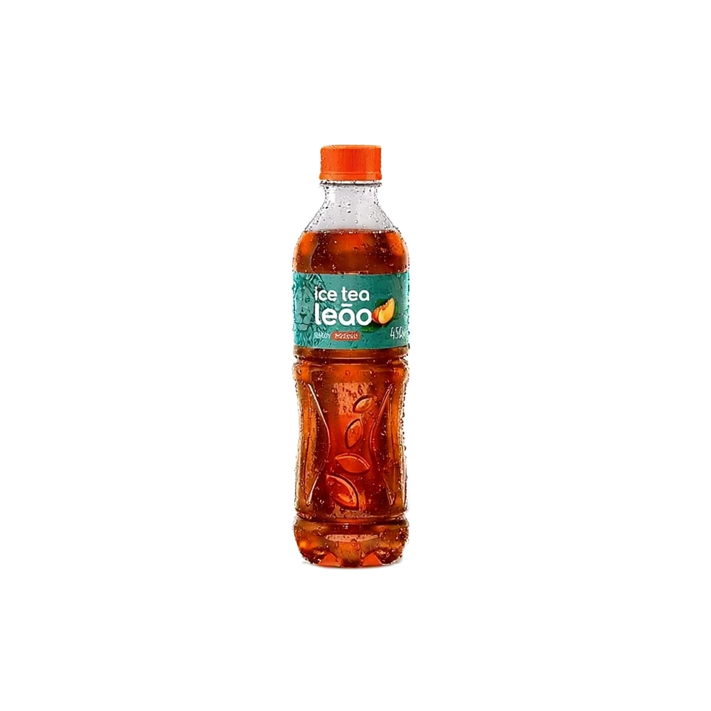 Chá Mate Leão Pêssego 450ml